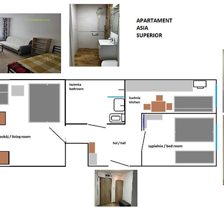 Apartamenty Asia Krakow Luaran gambar