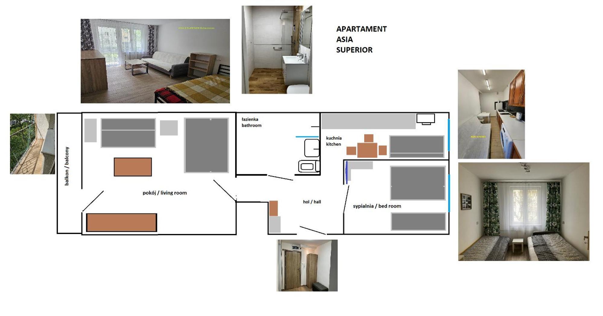 Apartamenty Asia Krakow Luaran gambar